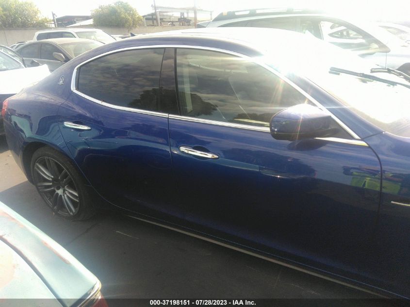 2017 MASERATI GHIBLI S - ZAM57RSS2H1216907