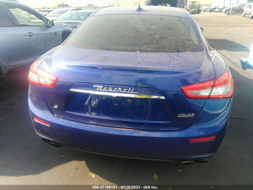2017 MASERATI GHIBLI S - ZAM57RSS2H1216907