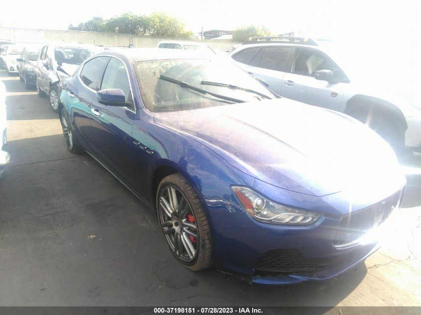 2017 MASERATI GHIBLI S - ZAM57RSS2H1216907