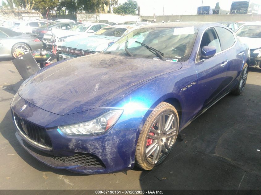 2017 MASERATI GHIBLI S - ZAM57RSS2H1216907