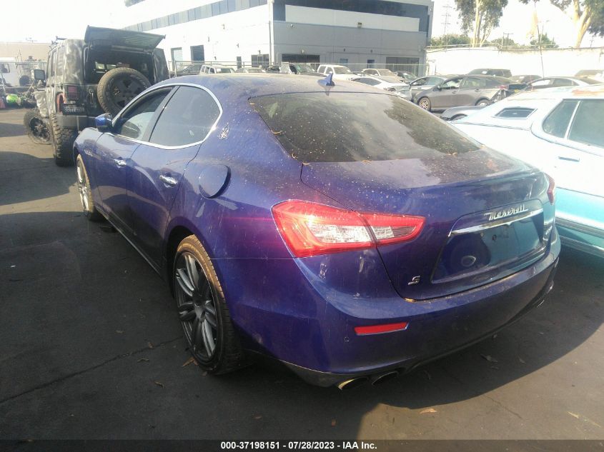 2017 MASERATI GHIBLI S - ZAM57RSS2H1216907