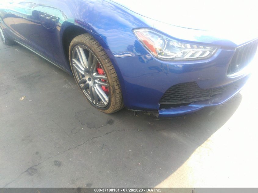 2017 MASERATI GHIBLI S - ZAM57RSS2H1216907