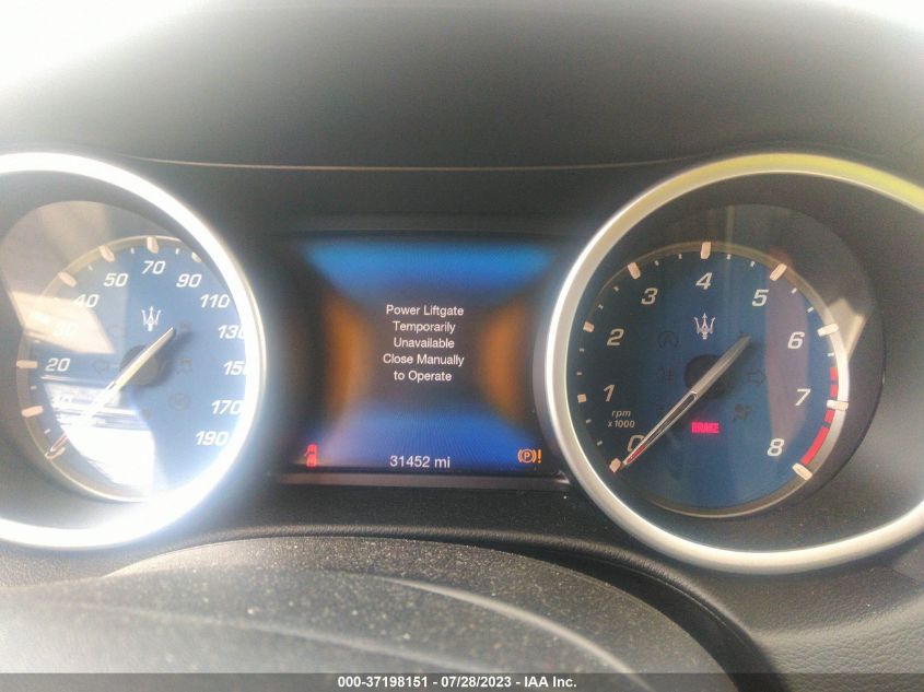2017 MASERATI GHIBLI S - ZAM57RSS2H1216907