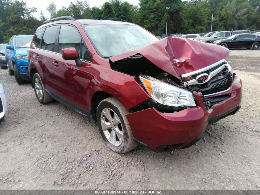 2016 SUBARU FORESTER 2.5I LIMITED - JF2SJAHC2GH426828