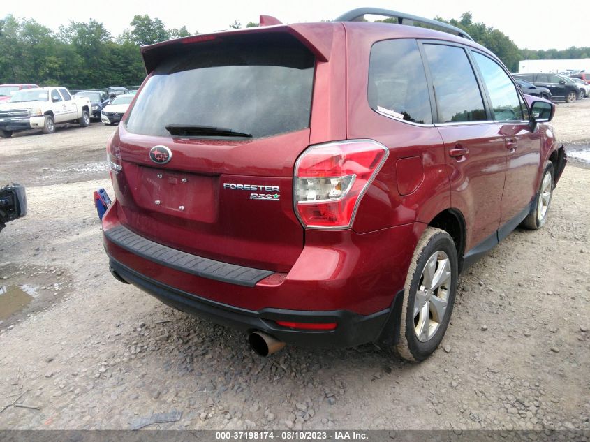 2016 SUBARU FORESTER 2.5I LIMITED - JF2SJAHC2GH426828