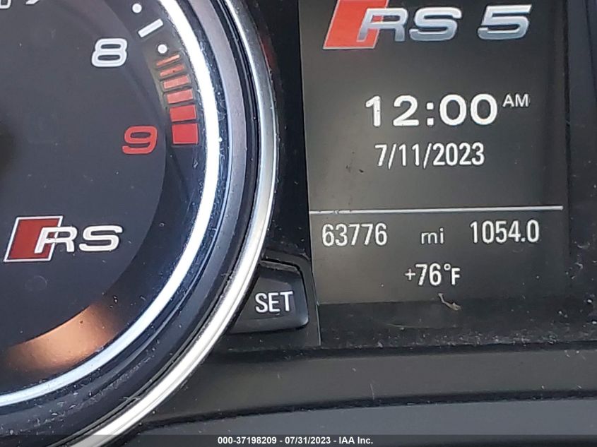 2014 AUDI RS 5 WUAC6AFR8EA900642