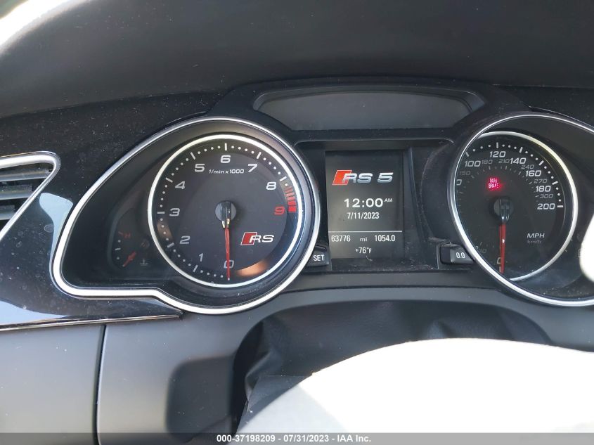 2014 AUDI RS 5 WUAC6AFR8EA900642