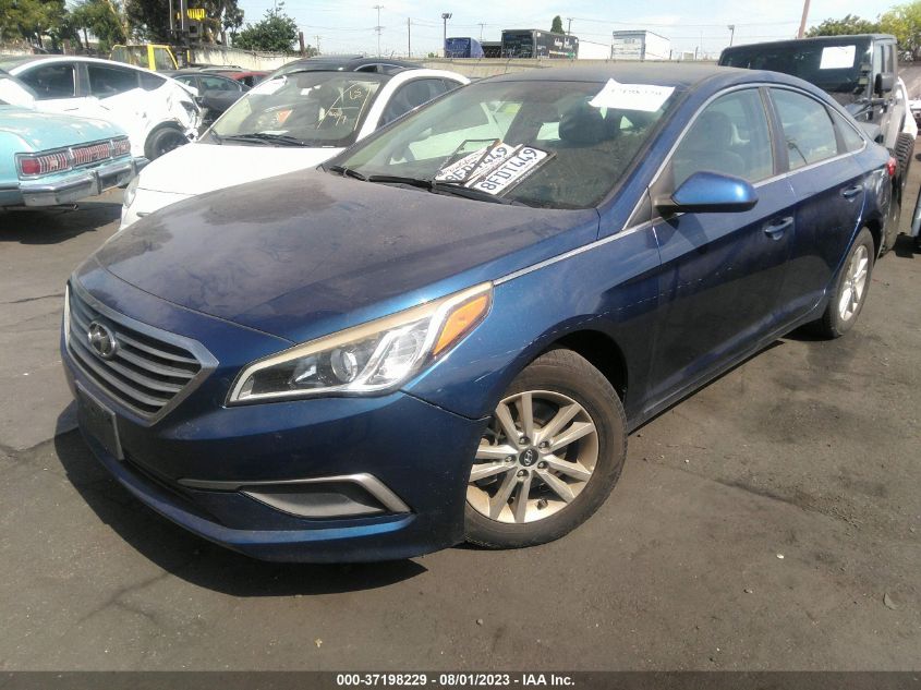 2017 HYUNDAI SONATA 2.4L - 5NPE24AF9HH447905