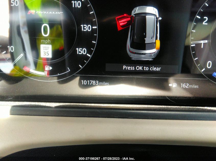 2018 LAND ROVER RANGE ROVER VELAR R-DYNAMIC SE - SALYL2RX1JA774302