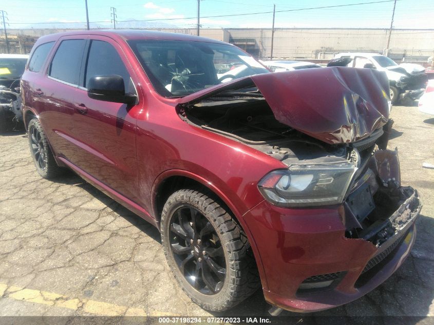 VIN 1C4RDHDG4KC743666 2019 DODGE DURANGO no.1