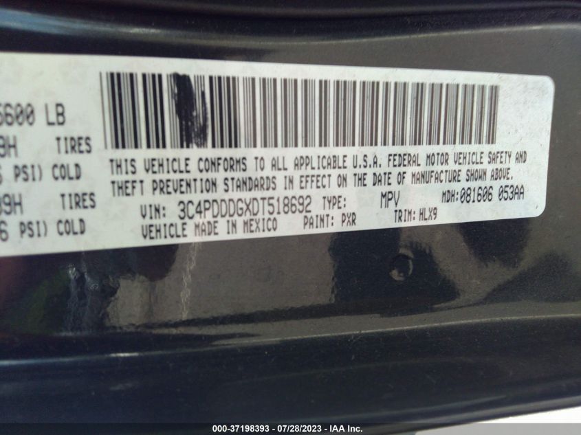 2013 DODGE JOURNEY CREW - 3C4PDDDGXDT518692
