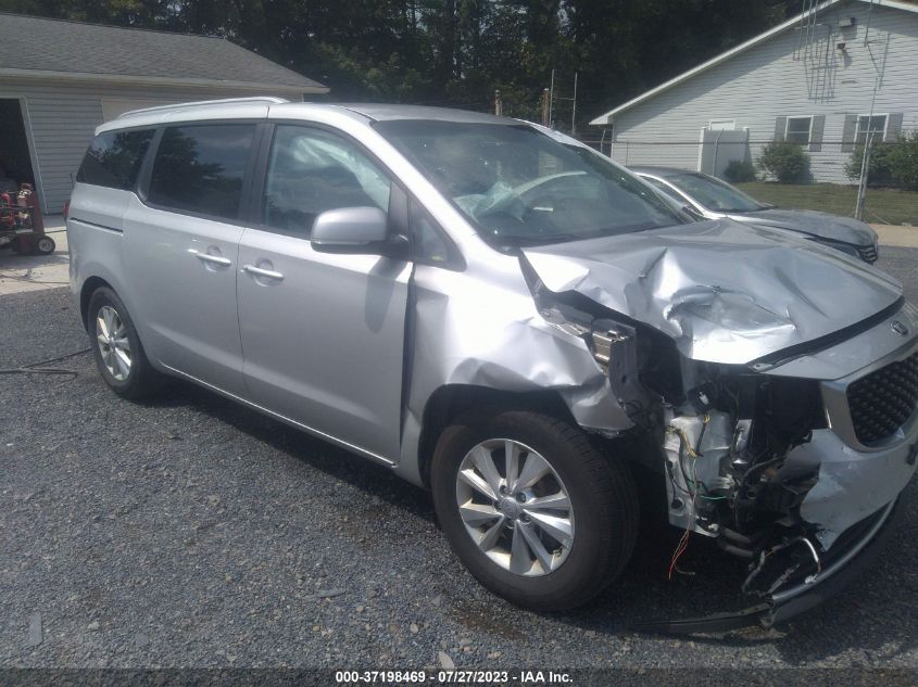 2017 KIA SEDONA LX - KNDMB5C15H6280391