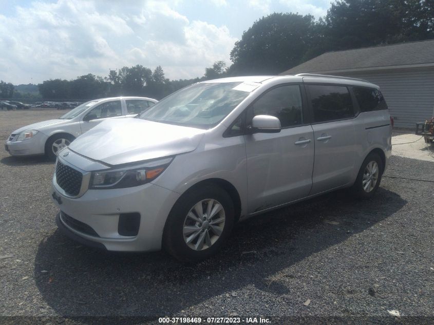 2017 KIA SEDONA LX - KNDMB5C15H6280391