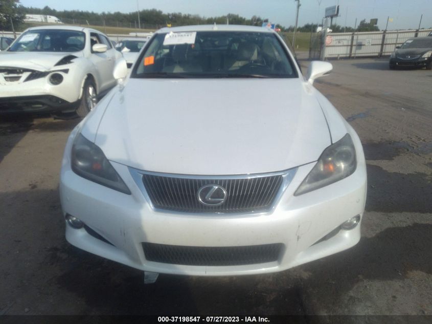 2013 LEXUS IS 250C JTHFF2C2XD2528462