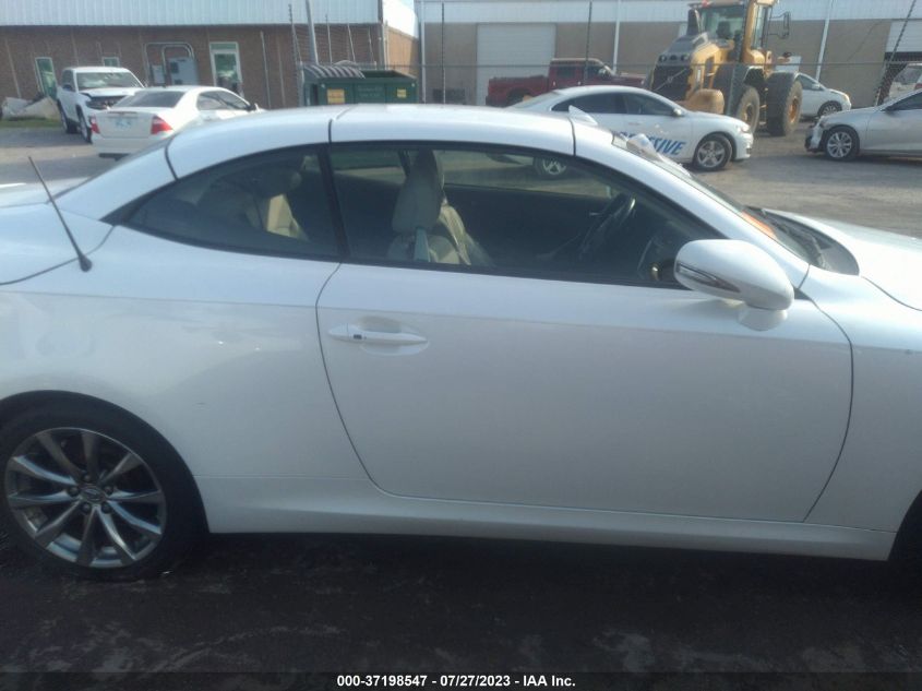 2013 LEXUS IS 250C JTHFF2C2XD2528462
