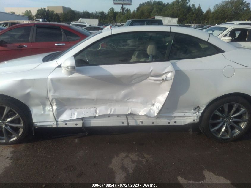 2013 LEXUS IS 250C JTHFF2C2XD2528462
