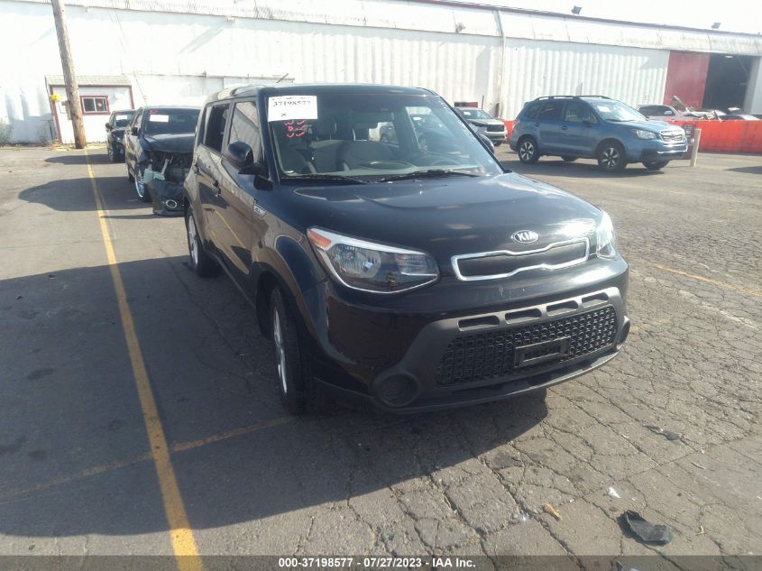 2016 KIA SOUL BASE - KNDJN2A21G7274942