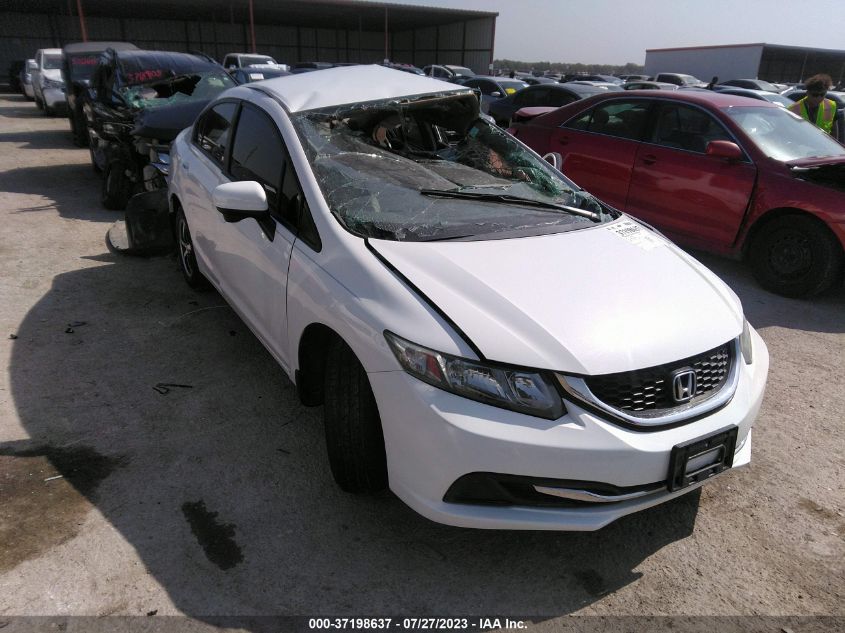 2015 HONDA CIVIC SEDAN SE - 2HGFB2F71FH551290