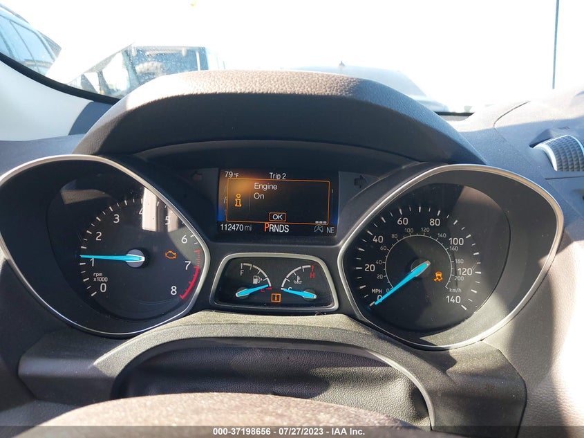 VIN 1FMCU0JD5HUD29005 2017 FORD ESCAPE TITANIUM