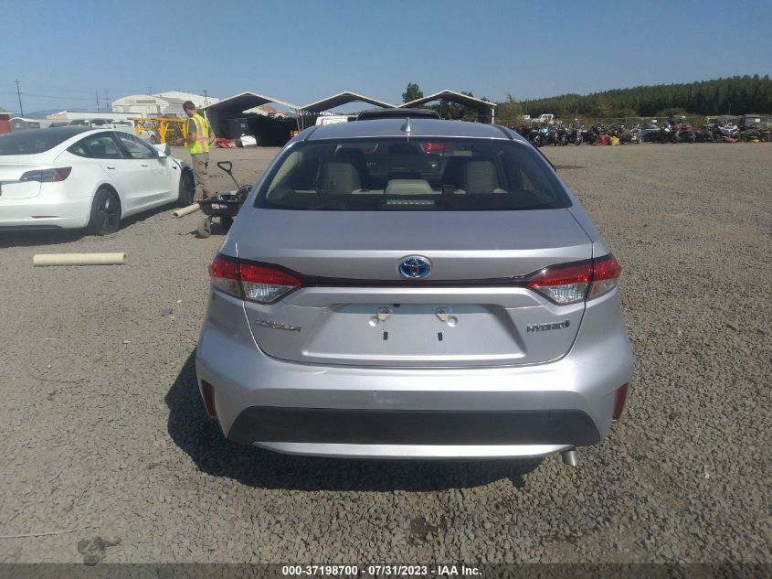 2022 TOYOTA COROLLA HYBRID LE - JTDEAMDE0N3005365
