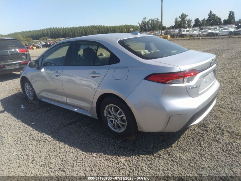 2022 TOYOTA COROLLA HYBRID LE - JTDEAMDE0N3005365
