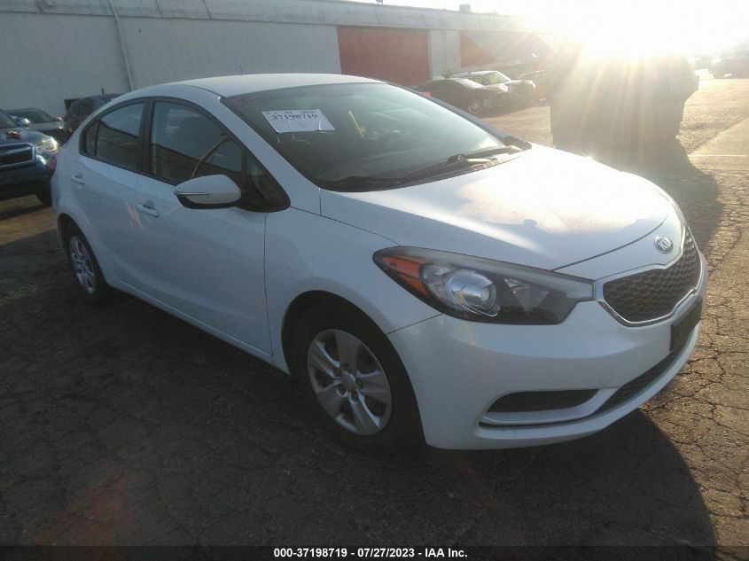 2015 KIA FORTE LX - KNAFX4A63F5390648