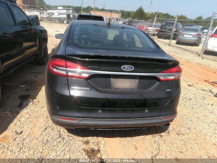 2018 FORD FUSION SE - 3FA6P0H77JR126709