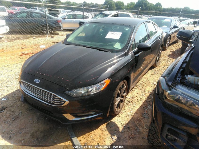 2018 FORD FUSION SE - 3FA6P0H77JR126709