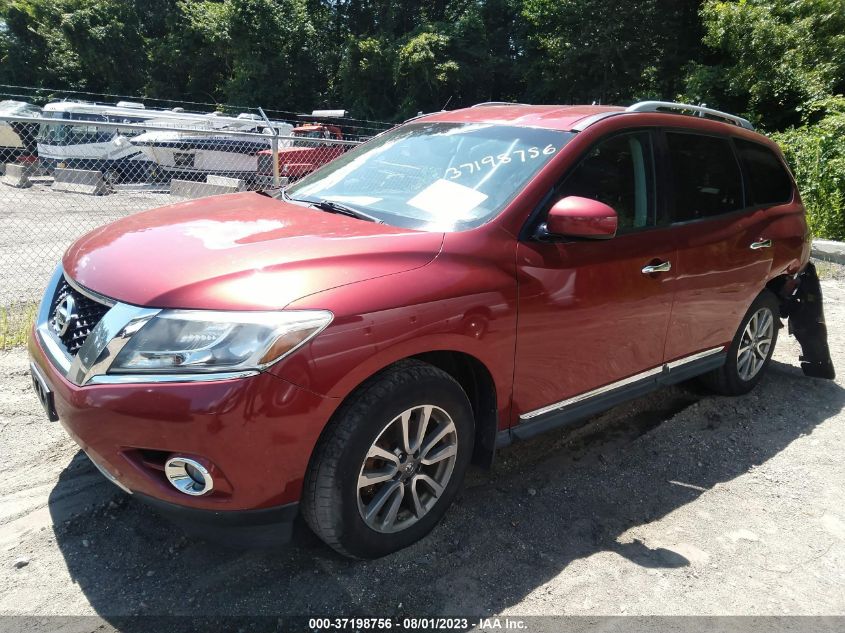 2014 NISSAN PATHFINDER SL - 5N1AR2MM2EC605660