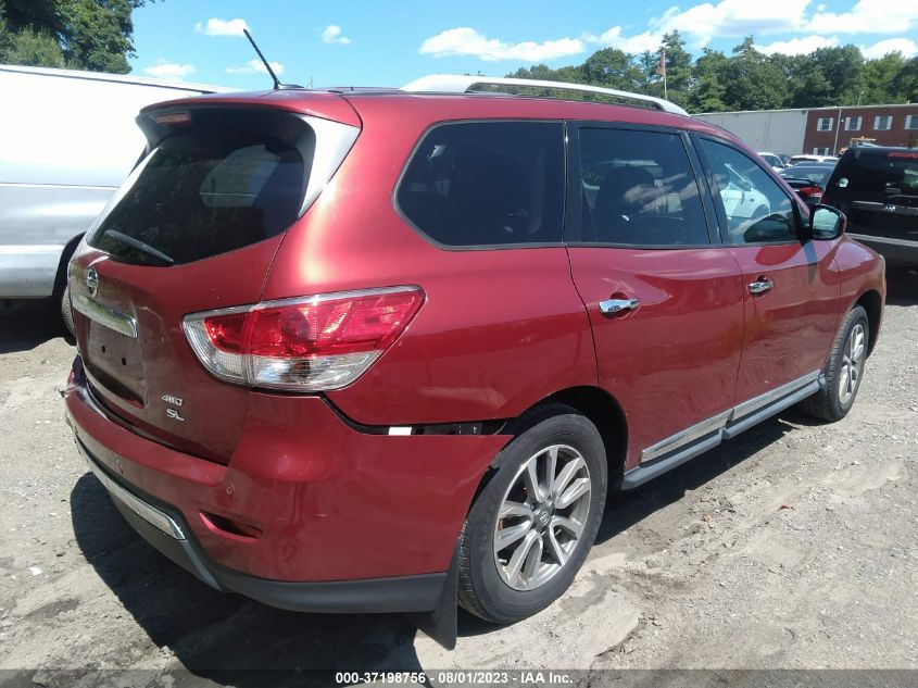 2014 NISSAN PATHFINDER SL - 5N1AR2MM2EC605660