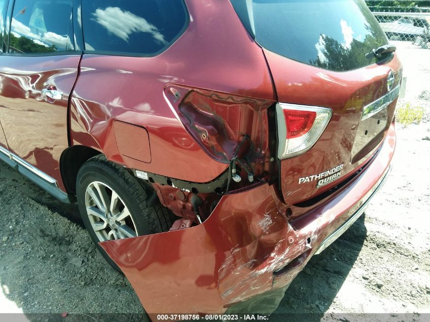2014 NISSAN PATHFINDER SL - 5N1AR2MM2EC605660