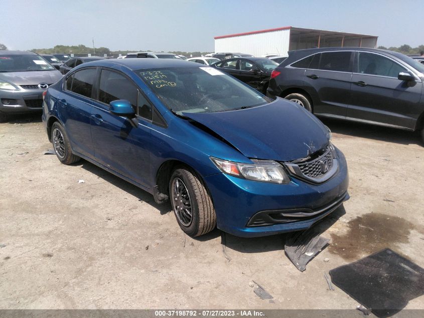 2013 HONDA CIVIC SDN LX - 19XFB2F5XDE025892