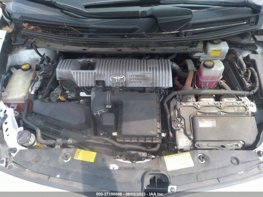 2013 TOYOTA PRIUS ONE/TWO/THREE/FOUR/FIVE - JTDKN3DU3D5660907