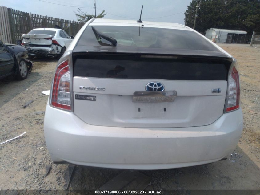 2013 TOYOTA PRIUS ONE/TWO/THREE/FOUR/FIVE - JTDKN3DU3D5660907