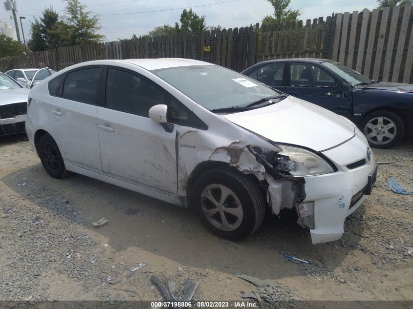 2013 TOYOTA PRIUS ONE/TWO/THREE/FOUR/FIVE - JTDKN3DU3D5660907