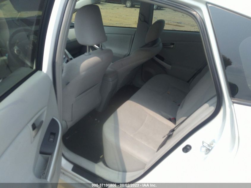 2013 TOYOTA PRIUS ONE/TWO/THREE/FOUR/FIVE - JTDKN3DU3D5660907