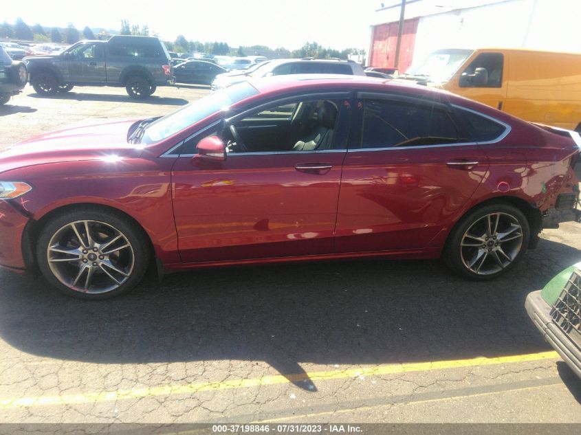 2013 FORD FUSION TITANIUM - 3FA6P0D92DR242637