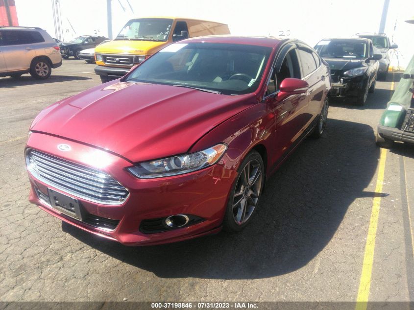 2013 FORD FUSION TITANIUM - 3FA6P0D92DR242637