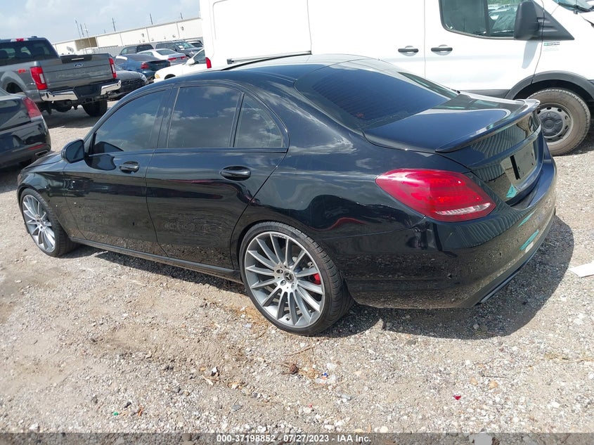 VIN 55SWF4KB8HU203941 2017 MERCEDES-BENZ C-CLASS C 300