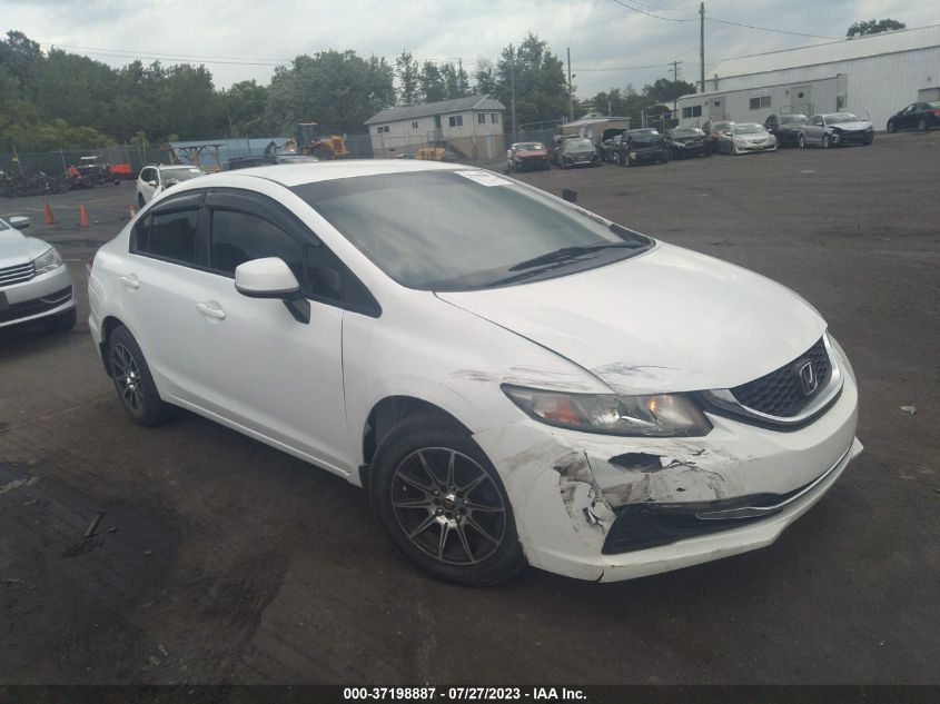 2013 HONDA CIVIC SDN LX - 19XFB2F58DE287281