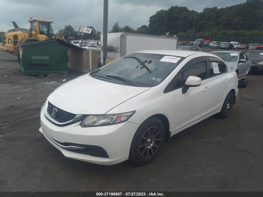 2013 HONDA CIVIC SDN LX - 19XFB2F58DE287281