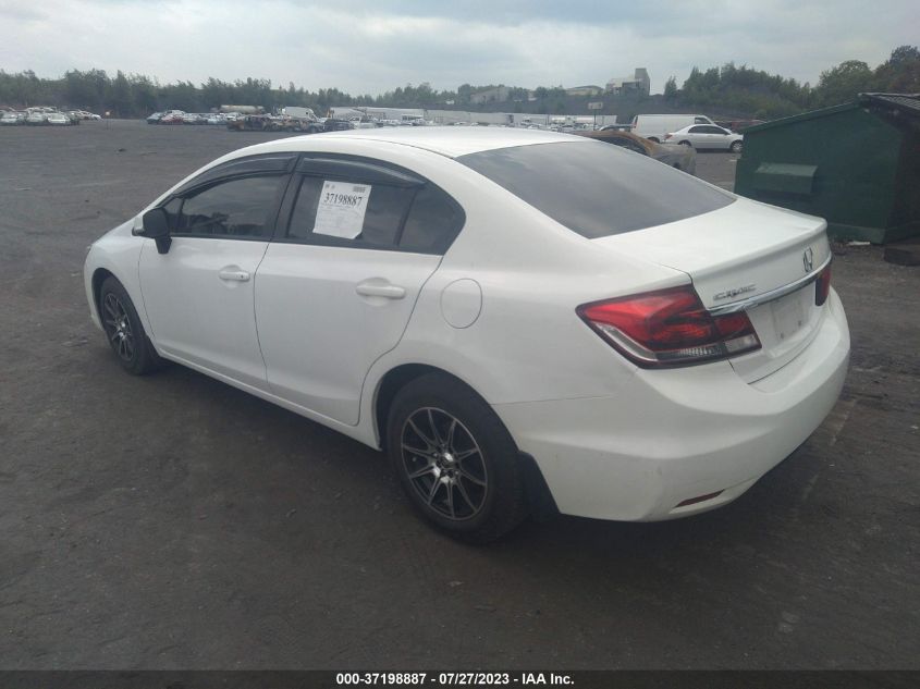 2013 HONDA CIVIC SDN LX - 19XFB2F58DE287281