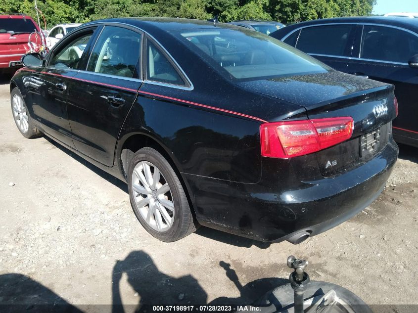 2014 AUDI A6 PREMIUM PLUS - WAUGFAFC5EN110456