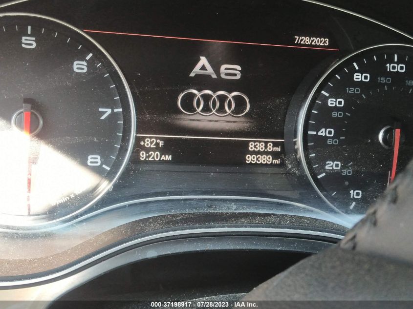 2014 AUDI A6 PREMIUM PLUS - WAUGFAFC5EN110456