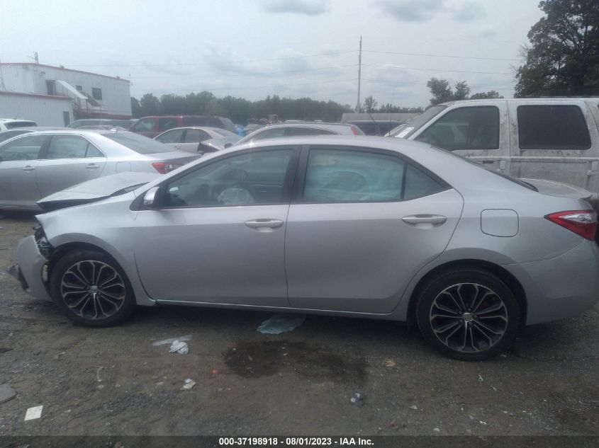 2014 TOYOTA COROLLA L/LE/S/S PLUS/LE PLUS - 2T1BURHE9EC101133
