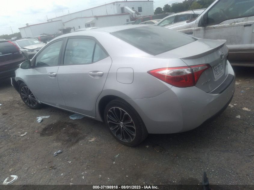 2014 TOYOTA COROLLA L/LE/S/S PLUS/LE PLUS - 2T1BURHE9EC101133