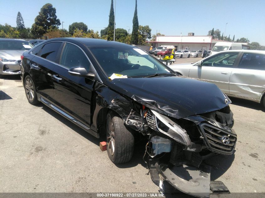 2016 HYUNDAI SONATA 2.4L SPORT - 5NPE34AF6GH359454