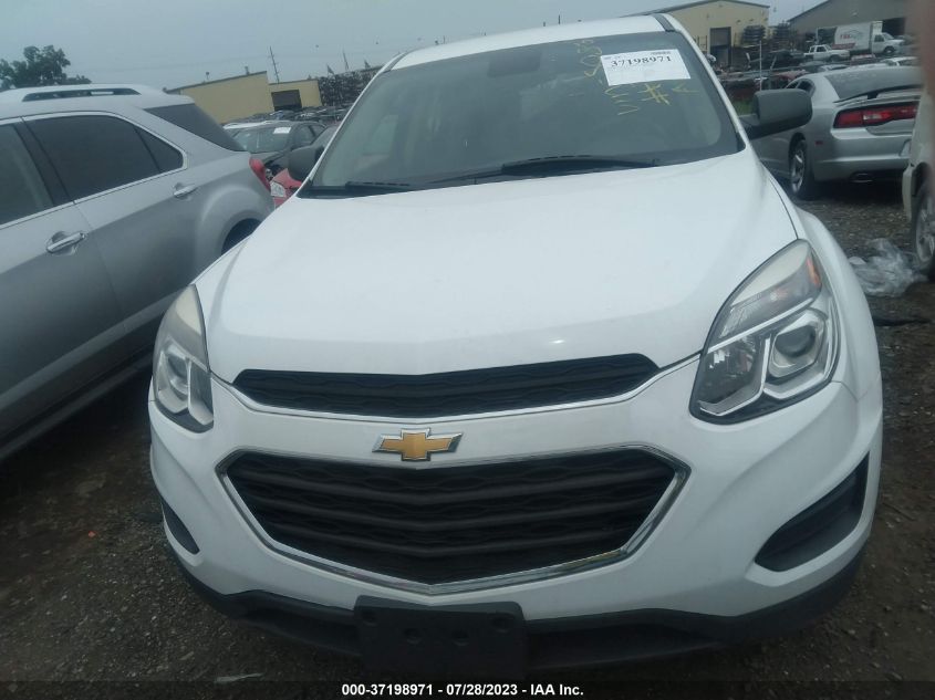 2016 CHEVROLET EQUINOX LS - 2GNFLEEK2G6255086
