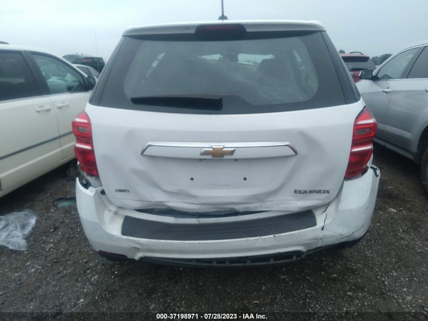 2016 CHEVROLET EQUINOX LS - 2GNFLEEK2G6255086