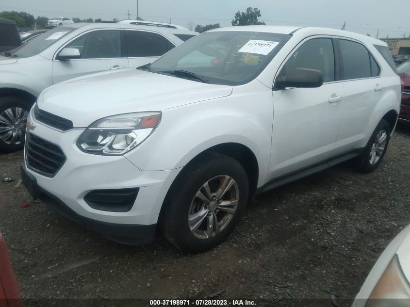 2016 CHEVROLET EQUINOX LS - 2GNFLEEK2G6255086